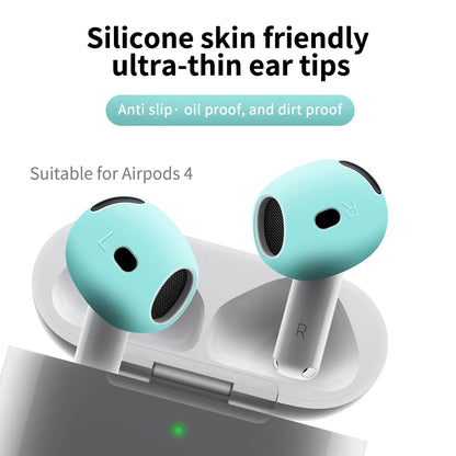 Silicone Protective Case for AirPods 4th Gen with Earpads & Tips