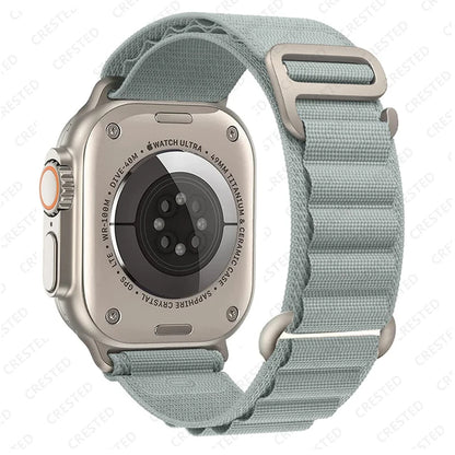 Alpine Loop Nylon Strap for Apple Watch Ultra 2 & Series 10-4, 40-49mm Adjustable Band