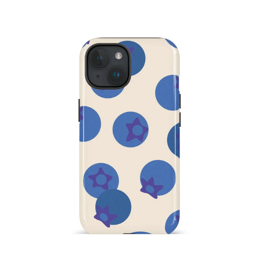 Fresh Blueberries Phone Case for iPhone 17 16 Pro Max 15 14 13 12 XR 7 Plus