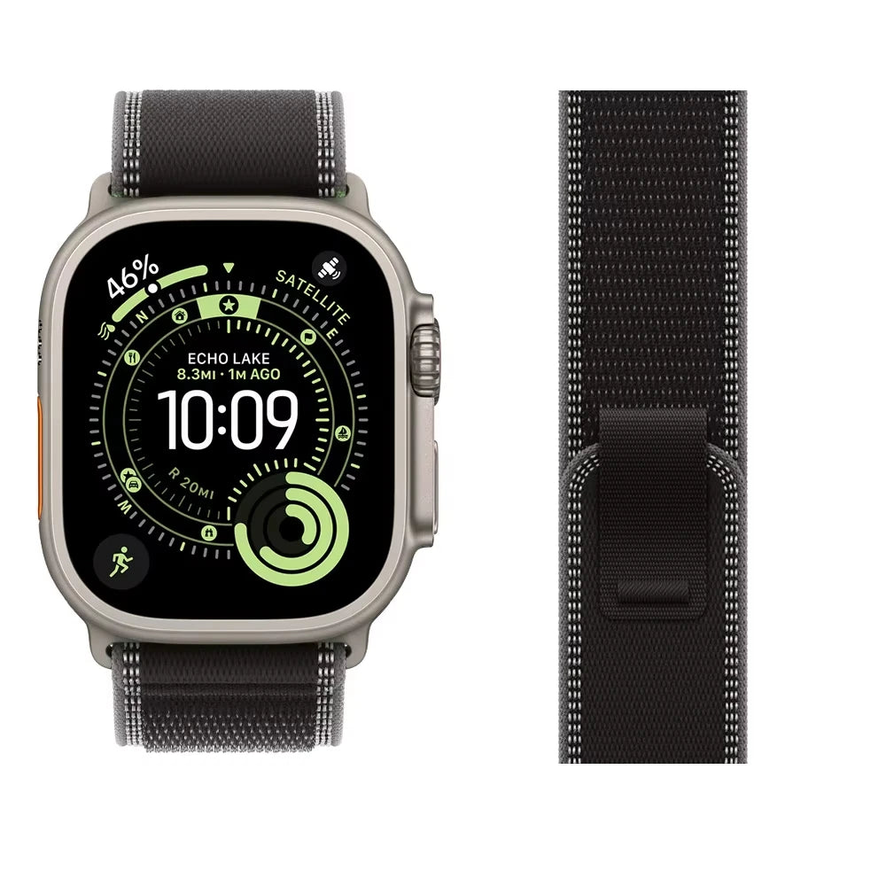 Trail Loop Strap for Apple Watch Ultra 3/2 & Series 11–6 SE Band