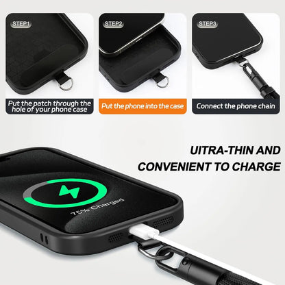 Universal Phone Lanyard with 360° Rotating Clip Adjustable Neck & Crossbody