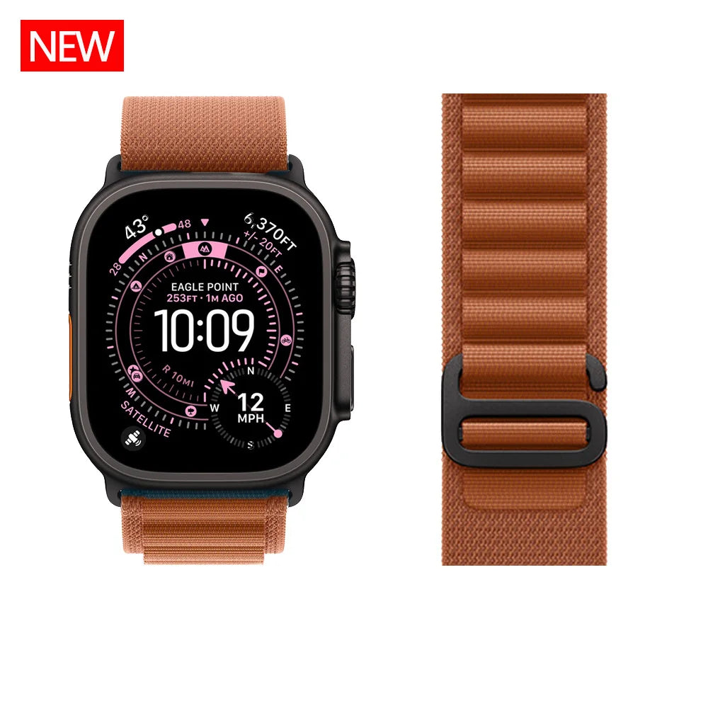 Alpine Loop Nylon Strap for Apple Watch Ultra 3 & Series 11–7