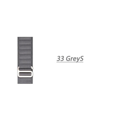 Alpine Nylon Strap for Apple Watch Ultra 2 Series 10–3 in 49–38mm Sizes