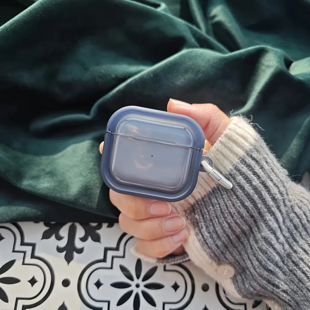 Translucent Shockproof TPU Case for AirPods Pro 2/1 4 3 2 1 Bluetooth