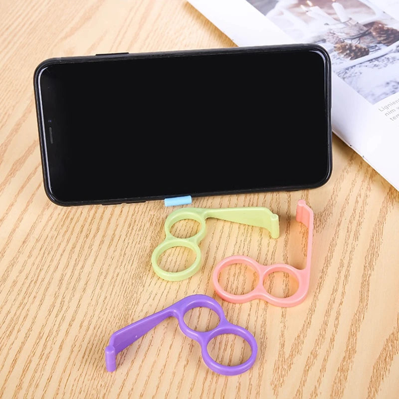 Plastic Finger Ring Grip & Stand for iPhone & Samsung – Universal Mount