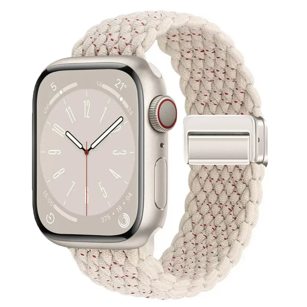 Nylon Braided Band for Apple Watch Ultra & S10–S3 | Soft Durable Strap