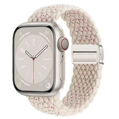Nylon Braided Band for Apple Watch Ultra & S10–S3 | Soft Durable Strap