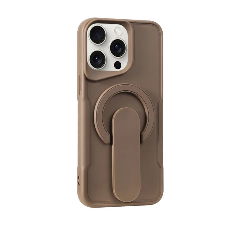 Luxury Magnetic MagSafe Push-Pull Ring Holder Phone Case for iPhone 14–11 Pro Max