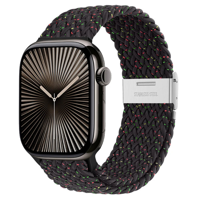 Braided Loop Strap for Apple Watch – Series 4-10 & Ultra (40-49mm)