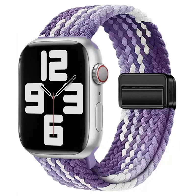 Braided Magnetic Strap for Apple Watch Ultra 2 & Series 10–6 SE Band