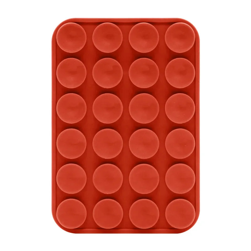 Silicone Suction Cup MagSafe Phone Holder for iPhone 12 13 14 15 16 17 Wall Mount