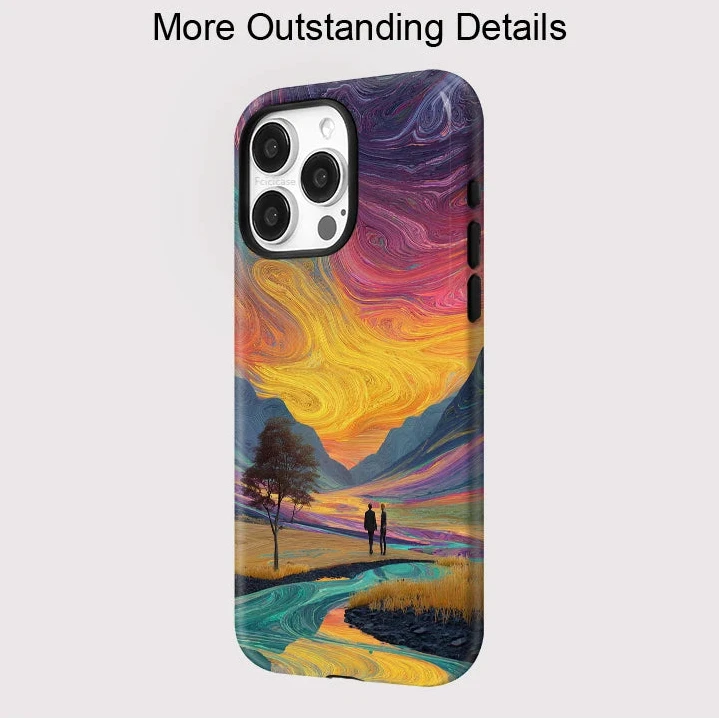 Painting Soft MagSafe Case for iPhone 17 Air 16 15 14 13 12 11 Pro Max Plus