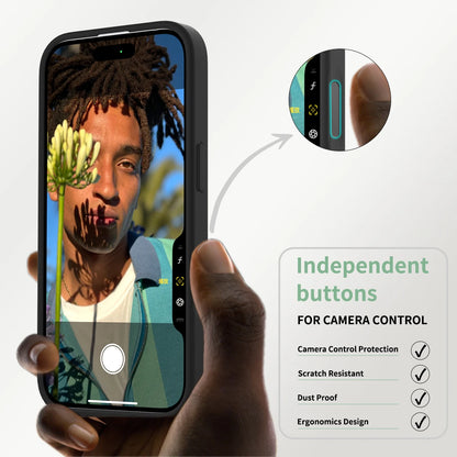 MagSafe Magnetic Case with Camera Capture Button for iPhone 16 Series