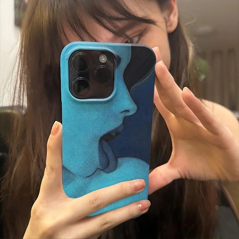 Fancy Retro Movie Scene Back Cover for iPhone 14 Pro Max  & 16 Plus