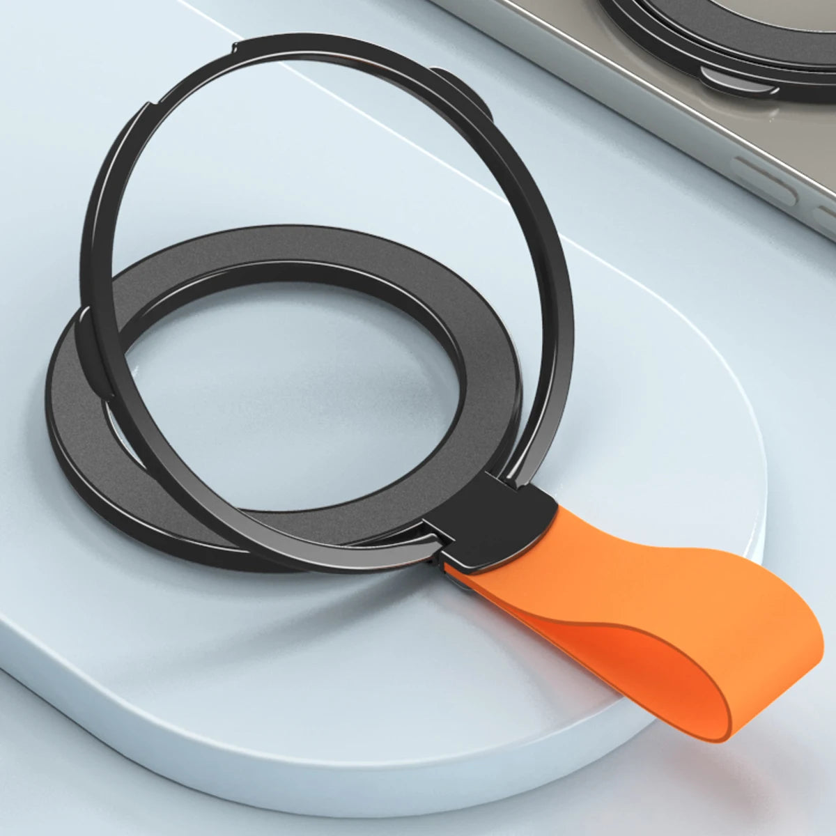 Strong Magnetic MagSafe Holder with Rotating Kickstand for iPhone & Xiaomi