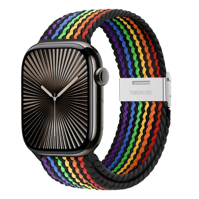 Braided Loop Strap for Apple Watch – Series 4-10 & Ultra (40-49mm)