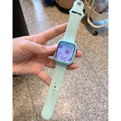 Shockproof Case + Silicone Sport Band for Apple Watch Ultra & SE