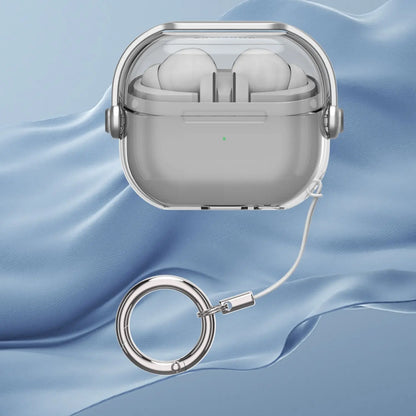 Shockproof Transparent Case with Lanyard for Galaxy Buds 3 Pro – Clear Cover