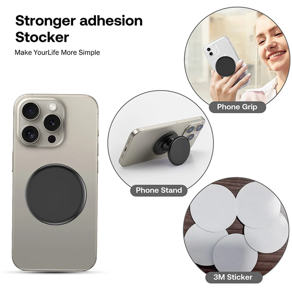 Socket GripTok Finger Ring Stand Holder for iPhone, Samsung, Xiaomi