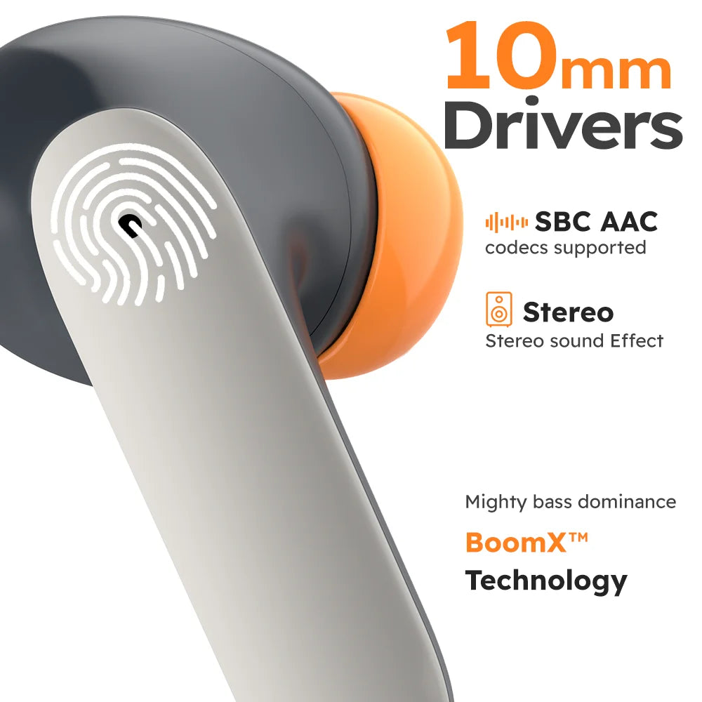 5.4 TWS Wireless Earbuds with ENC Noise Cancelling & Dual Microphones