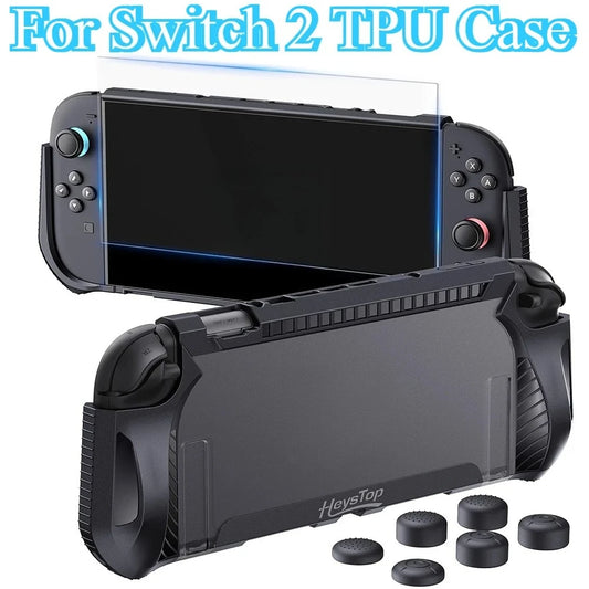 Ergonomic TPU Protective Case for Nintendo Switch 2 Comfortable Grip Cover