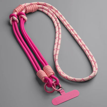 3 in 1 Crossbody Mobile Phone Hanging Rope – Neck, Wrist & Cup Strap