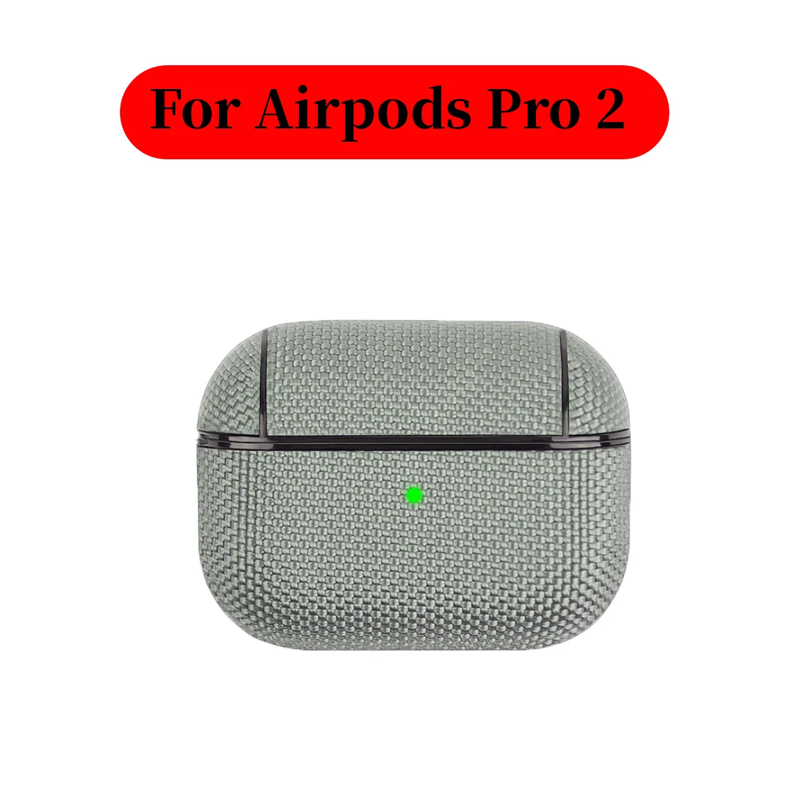 Textile Cloth Case for AirPods Pro 2 3 2 1 Anti-Fingerprint Protective Cover