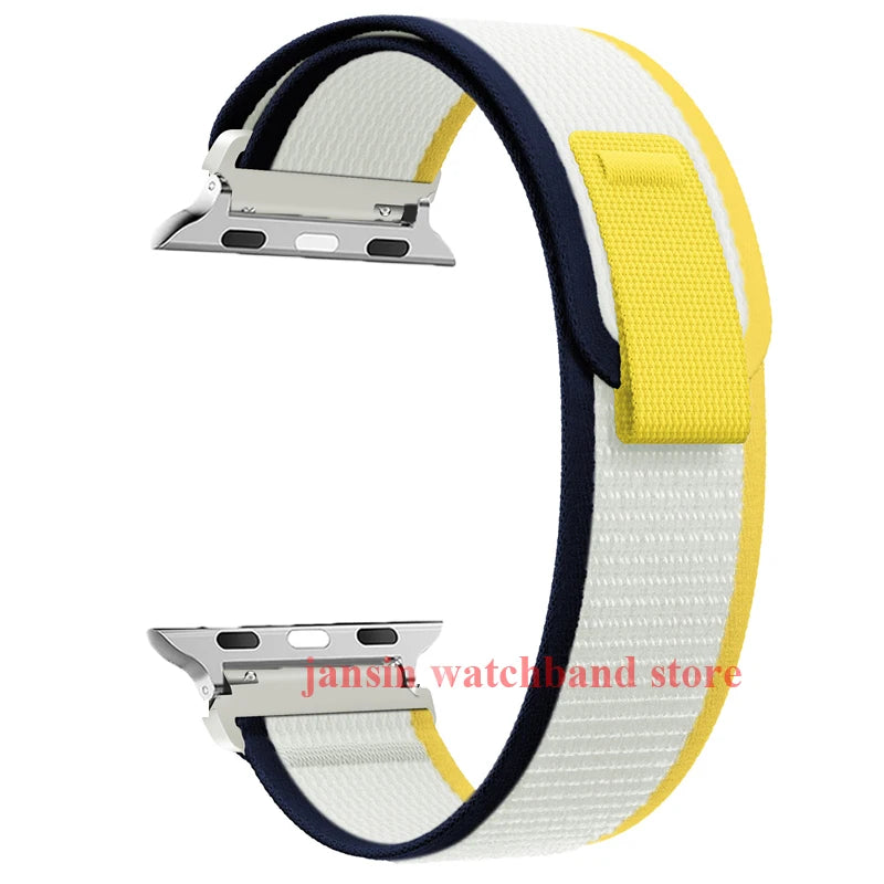 Alpine Nylon Loop Strap for Apple Watch Series 11–3 Ultra 3 49/46/45/44/42/41/40mm