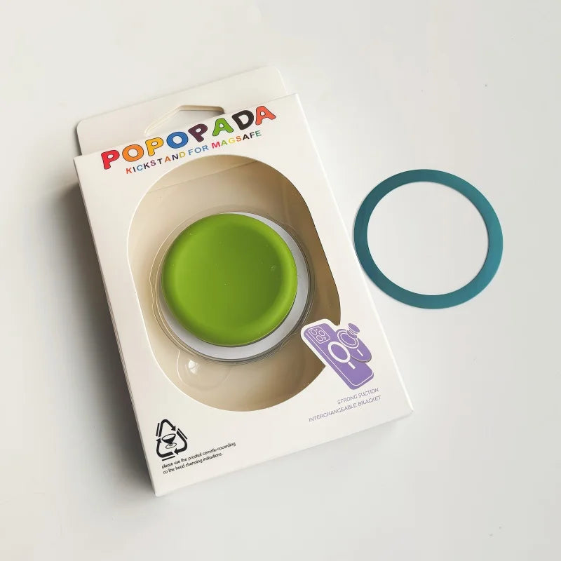 Cute Multicolor Silicone MagSafe Grip Tok Stand for iPhone Wireless Charging