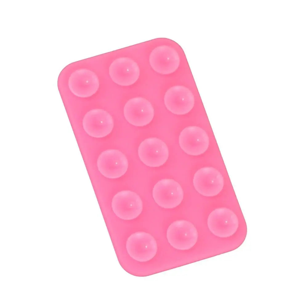 Silicone Suction Cup Phone Card Holder – Back Adhesive Wallet with Strong Grip