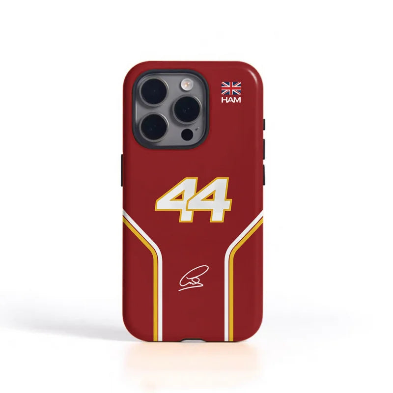 F1 No.44 Trendy Glossy Case for iPhone 16 Pro Max–7 Plus | 2-in-1 Tough Cover