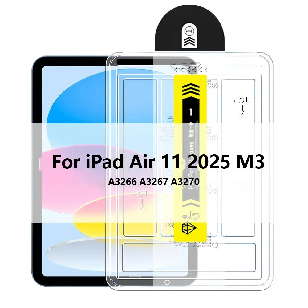 Tempered Glass Screen Protector For iPad Air Pro Mini 13 12.9 11 10 9 8 7