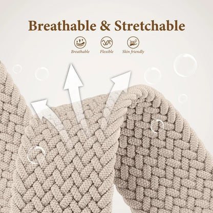 Braided Elastic Strap for Apple Watch Ultra & Series 10–5 SE Band