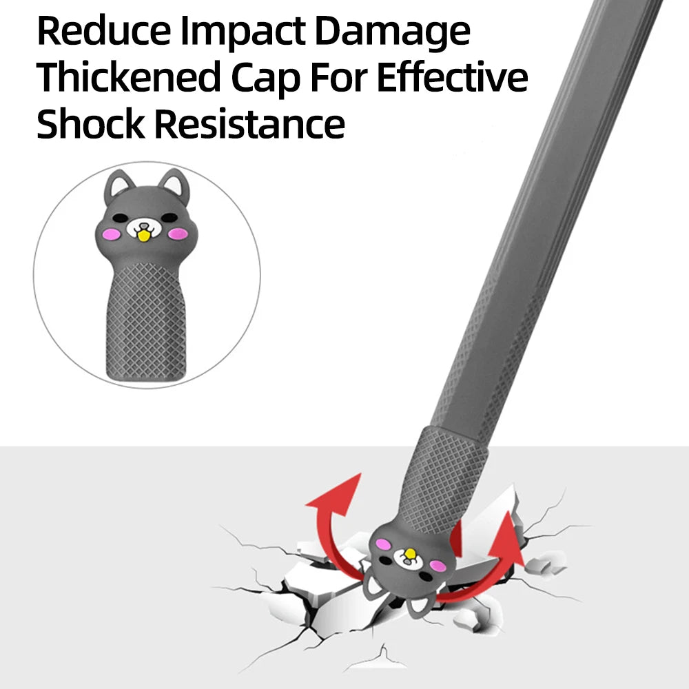 Silicone Case for Apple Pencil 2nd Gen – Soft Stylus Cover for iPad