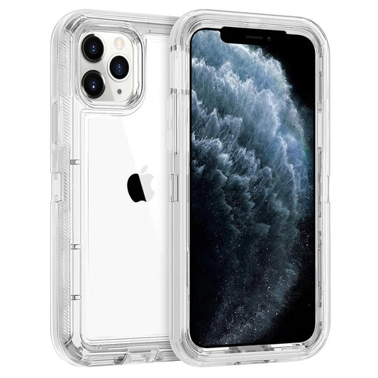 3-in-1 Rugged Armor Case for iPhone 17 Pro Max 16E 15 14 11 Mini Plus 17 Air