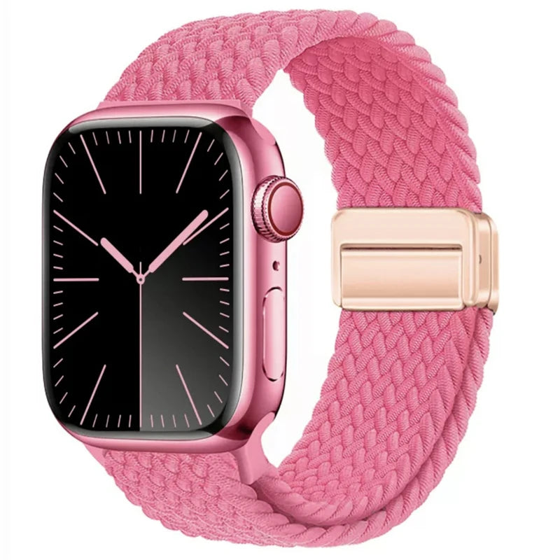 Braided Magnetic Strap for Apple Watch Ultra 2 & Series 10–6 SE Band