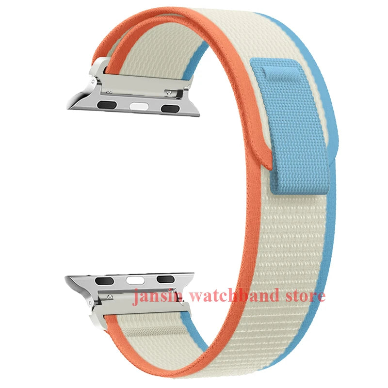 Alpine Nylon Loop Strap for Apple Watch Series 11–3 Ultra 3 49/46/45/44/42/41/40mm