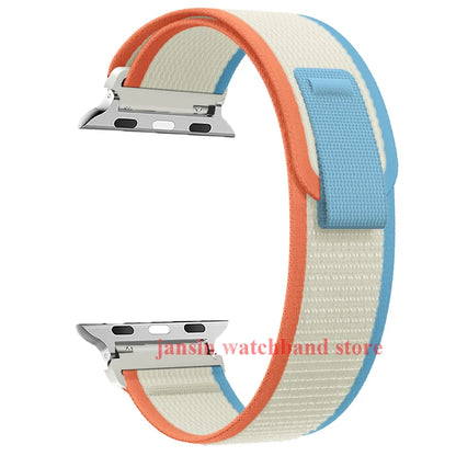 Alpine Nylon Loop Strap for Apple Watch Series 11–3 Ultra 3 49/46/45/44/42/41/40mm