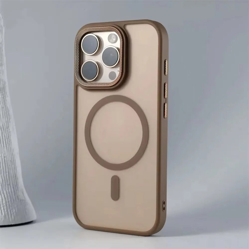 Spiral Camera Protection MagSafe Case for iPhone 14 13 12 11 Pro Max