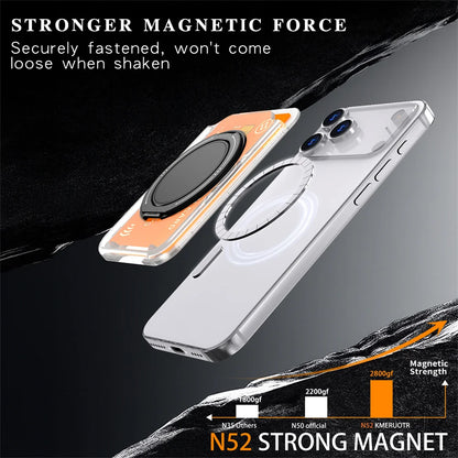 MagSafe Magnetic Wallet Card Holder Stand for iPhone & Samsung Phones