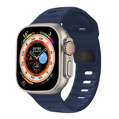 Sport Silicone Strap for Apple Watch Ultra 3/2 and Series 11–6, SE3 (49–40mm)