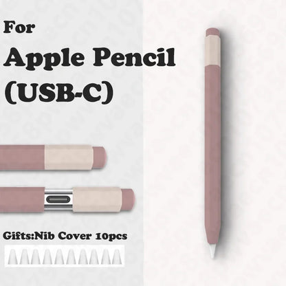 Retro Silicone Case for Apple Pencil 3 USB-C – 3rd Gen Stylus Cover