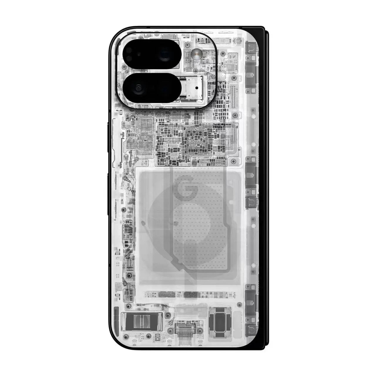 3M Anti-Scratch Skin Sticker for Google Pixel 9 Pro Fold Back Protective Wrap