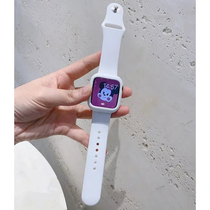 Shockproof Case + Silicone Sport Band for Apple Watch Ultra & SE