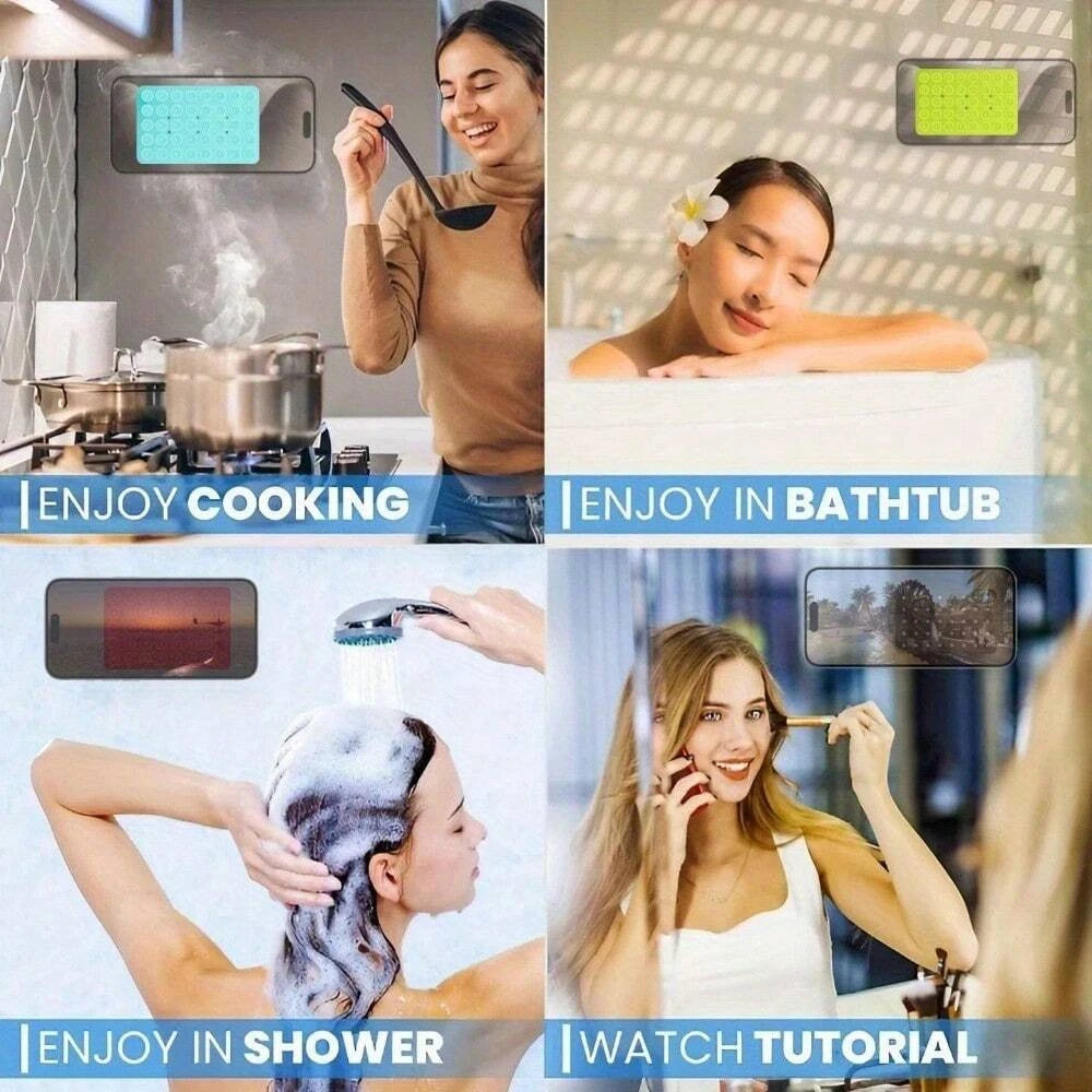 Silicone Suction Cup Phone Mount – Hands-Free Travel Stand for Smartphones