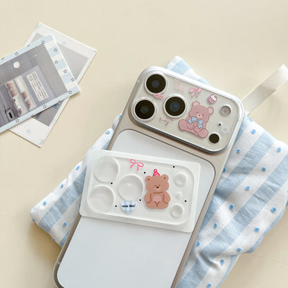 Cute Cartoon Animal Lens Cover for iPhone 17 Pro & 17 Pro Max