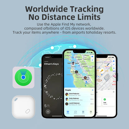 Smart Mini Tag Tracker for Apple Find My | Bluetooth Anti-Loss AirTag Device