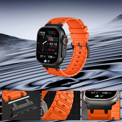 Silicone Strap for Apple Watch Ultra 3/2 49mm Series 11–1 SE Sport Band