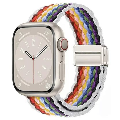 Braided Magnetic Strap for Apple Watch Ultra 2 & Series 10–6 SE Band