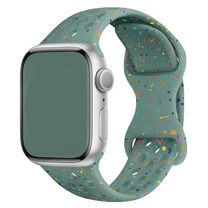 Transparent Silicone Bracelet Band for Apple Watch Ultra 2 & Series 10–5